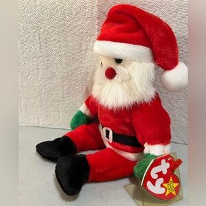 **2 FOR $25**  TY Beanie Baby "SANTA"
